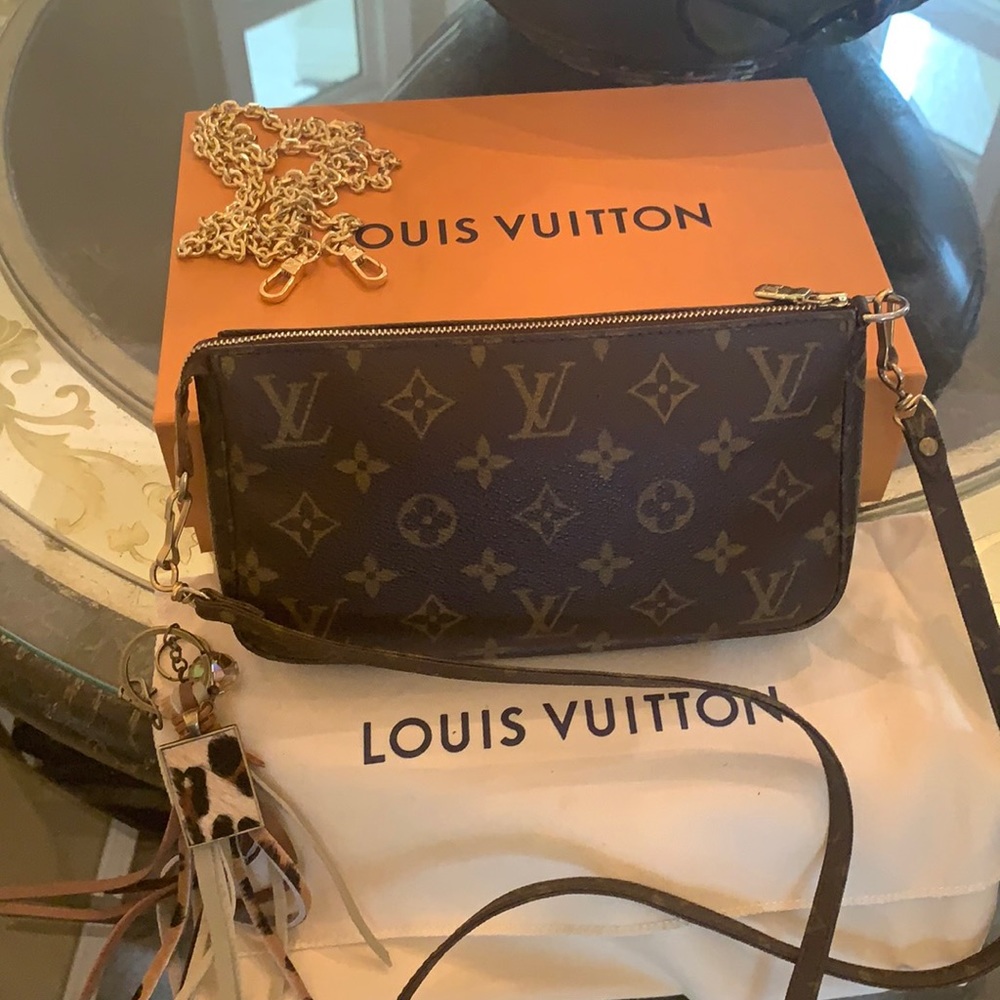 Pochette Accessories w/Authentic Xbody Strap